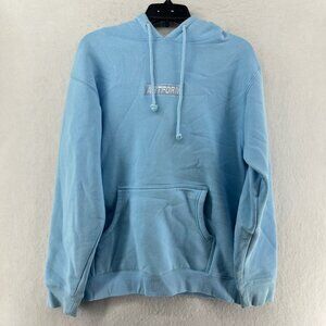ARTFORM Hoodie Sweatshirt Mens S Blue Pullover Fleece Kangaroo Pocket Drawstring